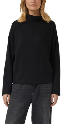 Productafbeelding van s.Oliver 2176305.9999.46, Volwassen, Dames, Sweater, Zwart, Lange mouwen, Effen