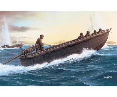 Produktbild von Dragon 1:35 German Sturmboat w/Pioniere