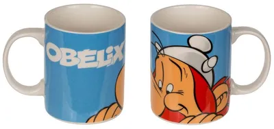 Produktbild von Asterix & Obelix Keramiktasse ca. Ø 8 x 10 cm im Geschenkkarton