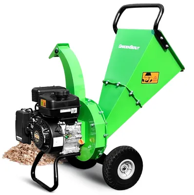 Häcksler 7 PS 212 ccm Benzinmotor, 7,6 cm Aststärke, 15:1