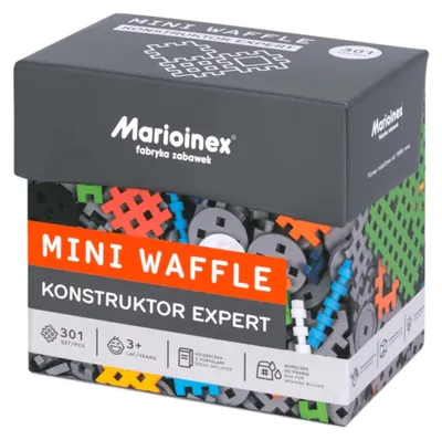 Produktbild von MARIOINEX Mini-Waffelbausteine, Experte, 301 Teile