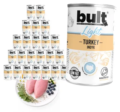 Produktbild von Bult | Bult Light Nassfutter - 24x400g - Indyk -gewichtsreduktion - 84% Feuchtigkeit