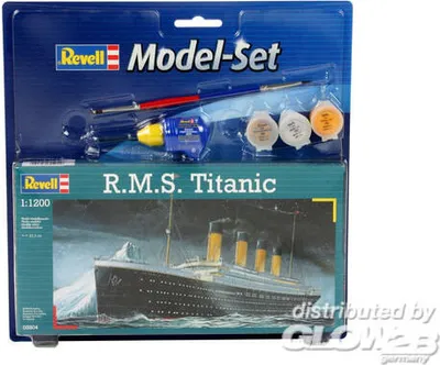 Produktbild von Revell Rms Titanic 1:1200 Modell Geschenkset