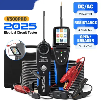 Immagine prodotto di Tester per circuiti automobilistici - Cercacircuiti - Multimetro - Oscilloscopio - Tester per iniettori