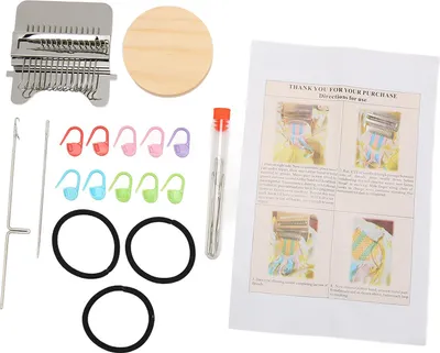 Produktbild von Mini-Strickmaschine, einfache Bedienung, Webstuhl, DIY-Hand für Zuhause