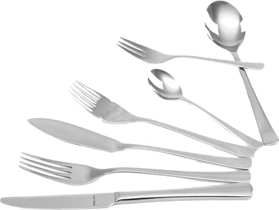 Produktbild von Solex Karina Besteckset 84 teilig für 12 Personen inklusive Fischbesteck