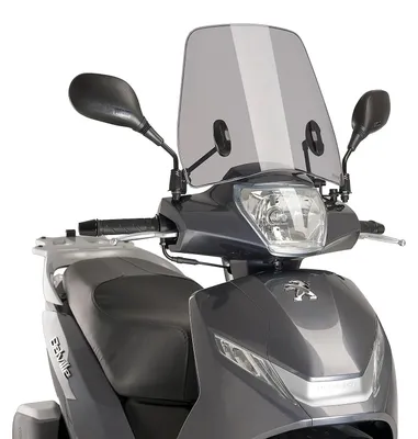 Imagen del producto de Visera Puig urban en color gris claro para Peugeot Belville