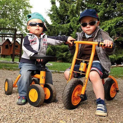 Immagine prodotto di Top Trike Quaddy - Bicicletta senza pedali per bambini piccoli e in età prescolare