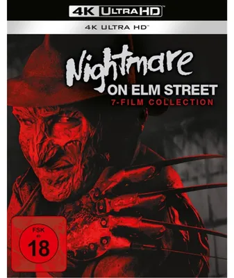 Produktbild von PLAION Nightmare on Elm Street - Collection (7 4K-UHDs), Film, Blu-ray, Deutsch, Englisch, Französisch, Italienisch, 655 min, Nightmare on Elm Street, Horror