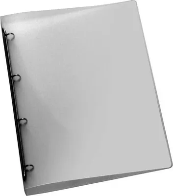 Produktbild von Veloflex Ringbuch A4 Propyglass farblos 4-Rg.Mech 20mm