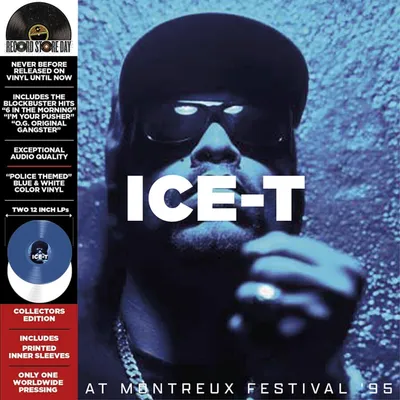 Obrázok produktu pre Ice-T - Live At Montreux Festival '95 (Blue, White Coloured) (2 LP)