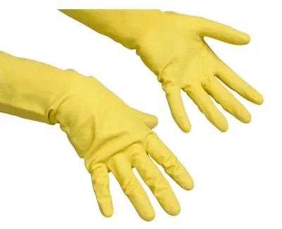 Produktbild von Vileda Contract Latexhandschuhe Größe M