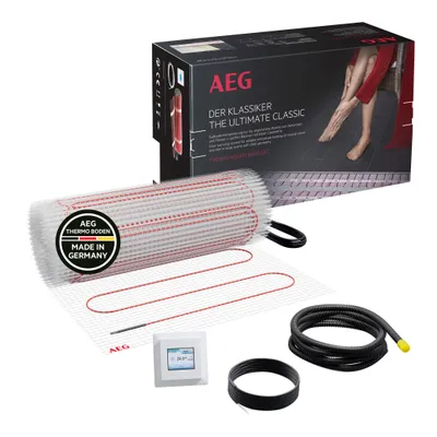 Produktbild von AEG elektrische Fußbodenheizung, Komplettset 4 m², 160 W/m², Basis Thermo Boden TBS TB 160/4 Set Plus, 205804