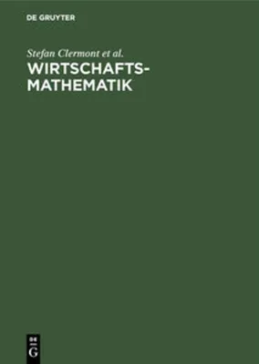 Produktbild von Wirtschaftsmathematik