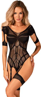 Produktbild von Obsessive - OB Bodystocking G334 black S/M/L