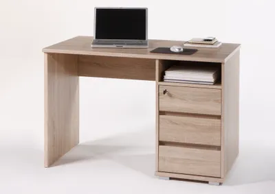 Produktbild von Schreibtisch PRIMUS PC Tisch Computertisch Home-Office Büro Eiche Sonoma