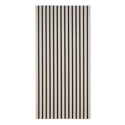 Produktbild von Jopassy Akustikpaneel MDF Wandverkleidung Natur Akustik Wandpaneel Moderne Wandpaneele aus Holzfunier und Filz 120x60x2.1cm Eichenholz