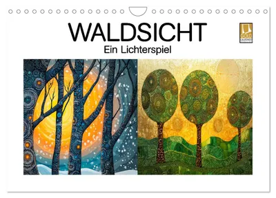 Produktbild von Waldsicht - Ein Lichterspiel (Wandkalender 2027 DIN A4 quer), CALVENDO Monatskalender