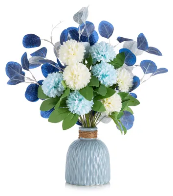 Immagine prodotto di Solidchoice - Fiori artificiali in vaso, ideali per la decorazione della tavola