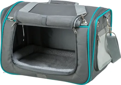 Produktbild von TRIXIE Wohn- und Transporttasche Vicky - grau - 40 × 27 × 28 cm