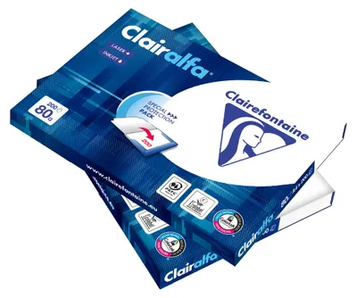 Obrázok produktu pre Clairalfa 1979HOC Multifunkčný papier Clairalfa, DIN A4, 80 g/m2, extra biely