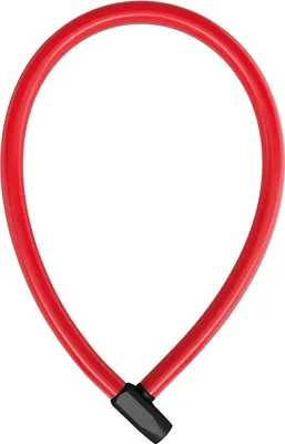 Produktbild von ABUS Kabelschloss 4408K - 65 cm langes Stahlkabel mit Kunststoffummantelung - Fahrradschloss mit ABUS-Sicherheitslevel 2 - Rot