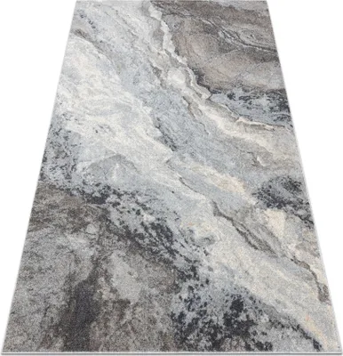 Produktbild von Teppich FUSION 9613 hellgrau / dunkelgrau - Marmor, modern, abstrakt Grau 180x270 cm