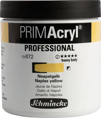 PRIMAcryl - Neapelgelb - 237ml Feinste Künstler Acrylfarbe Schmincke 13 672 053