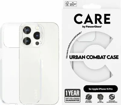 Produktbild von CARE Case Flagship Clear iPhone 15 Pro