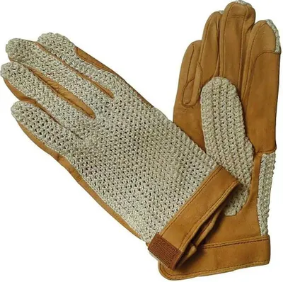 Immagine prodotto di Marjoman Distribucion Guanti in pelle/maglia Marrone 8 Marrone 8