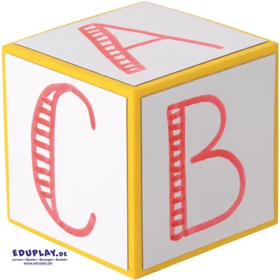 Obrázok produktu pre EDUPLAY 120594 Hasiaca kocka s hubkou, 8 x 8 x 8 cm, viacfarebná, 5 kusov (1 sada)