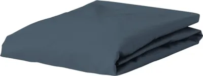 Produktbild von Essenza Satin fitted sheet 30 cm Höhe  Farbe Stone blue Größe 160x200
