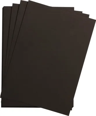 Produktbild von Clairefontaine Zeichenpapier 50x65 cm 160g, Ries mit 250 Bogen - Schwarz 37700C