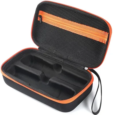 Productafbeelding van EVA-draagtas voor JBL PartyBox-microfoons – beschermhoes met opbergvak voor accessoires