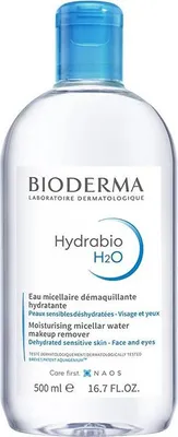 Produktbild von Bioderma Hydrabio H2O, Frauen, 500 ml, Anspruchsvolle Haut, Wirkt beruhigend, Reinigend, Auffrischend, Regenerierend, Flasche, 1 Stück(e)