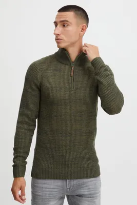 Produktbild von INDICODE IDValero - 35663MM Herren Strickpullover Troyer Grobstrick Pullover