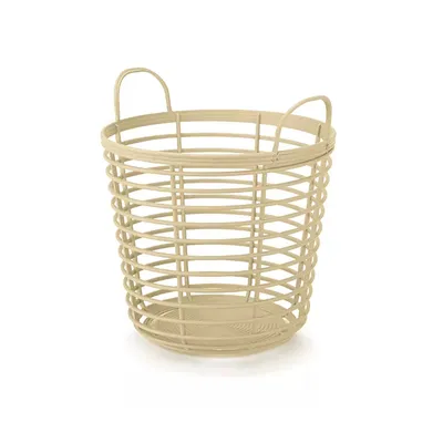 Produktbild von nabbi Universalkorb aus Kunststoff mit Griffen IKPIR380 38 cm - Beige
