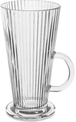 Image de Verre pour café, latte, cappuccino, thé, boissons, desserts, haut, 300 ml