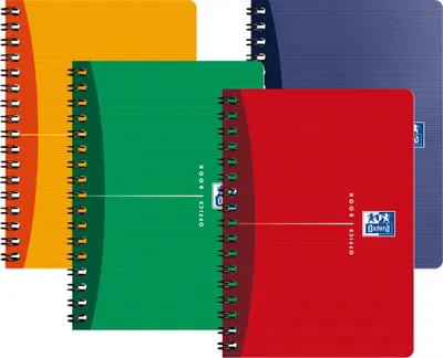 Produktbild von Oxford Office Spiralheft 90 x 140 mm kariert 50 Blatt