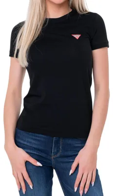 Produktbild von Guess - T-Shirt für Damen, Baumwolle NA808 (XXL) (Schwarz)