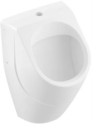 Produktbild von V&B Absaug-Urinal O.NOVO 33,5x56x32cm, D-Flush, Zulauf oben, weiß
