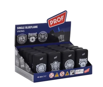 Produktbild von 20 x Sturmfeuerzeug Wikinger/Sturmflamme/wieder aufladbar