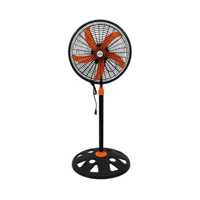 Produktbild von Ventilator Standventilator Oliver Voltz OV51760N18, 50W, leiser 18 Zoll Lüfter, Schwarz-Orange