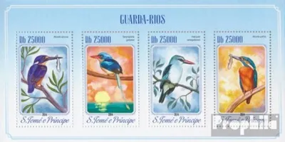 Produktbild von Briefmarken Sao Tome e Principe 2014 Mi 5815-5818 Kleinbogen (kompl. Ausgabe) postfrisch Eisvögel