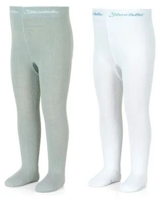 Produktbild von Sterntaler Uni Baby Uni DP Strumpfhose, mittelgrün,122-128