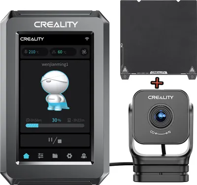 Obrázok produktu pre Súprava Creality Nebula Pad and Camera Smart Kit pre vysokorýchlostnú tlač + Creality Spring Steel Platform Plate Kit 235 × 235 × 2,2 mm pre 3D tlačiareň Ender-3V3 SE