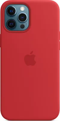 Produktbild von Apple iPhone 12 Pro Max Hülle - Silikon - Soft Case, Backcover - Rot