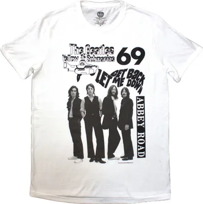 Obrázek produktu pro The Beatles - Tričko "1969" pro muže/dámy Uni RO12711 (M) (Bílá)