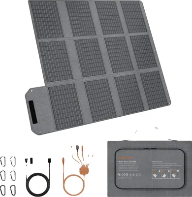 Obrázek produktu pro Solární panel, přenosný design, více výstupních portů, 120W solární panel