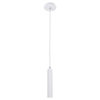 Imagen del producto de Italux PND-2424-1L-WH, lámpara colgante Palermo, diámetro 320 mm, 1 bombilla de 40W, casquillo E27, color blanco